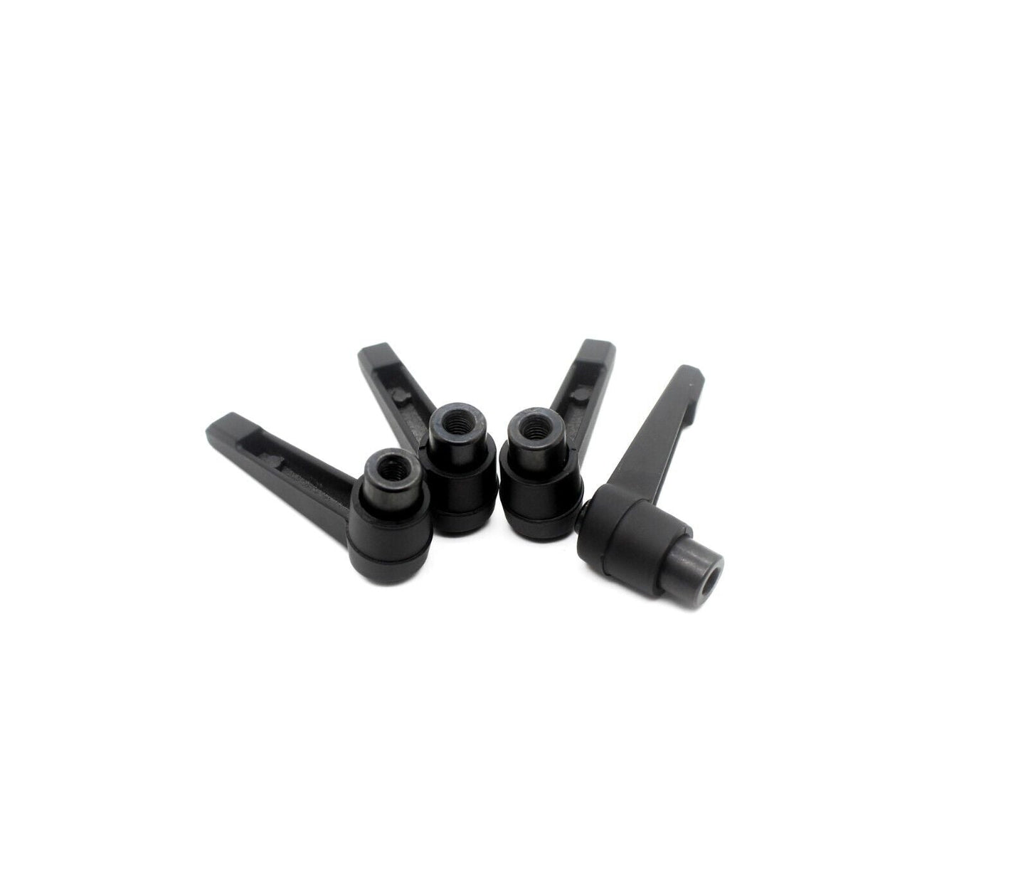 Machine Handle Adjustable Clamping Lever | M4-M16 | 25-70mm | Black