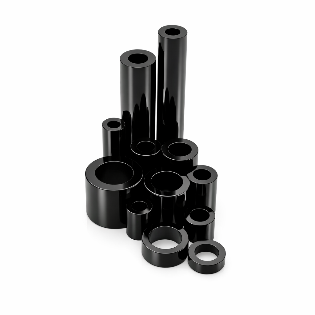 Black Anodised Aluminium Standoff Spacers