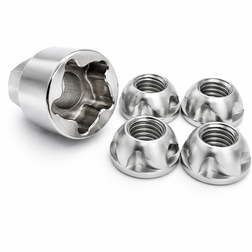 Torx Anti-Theft Tamperproof Security Nuts M6-M10