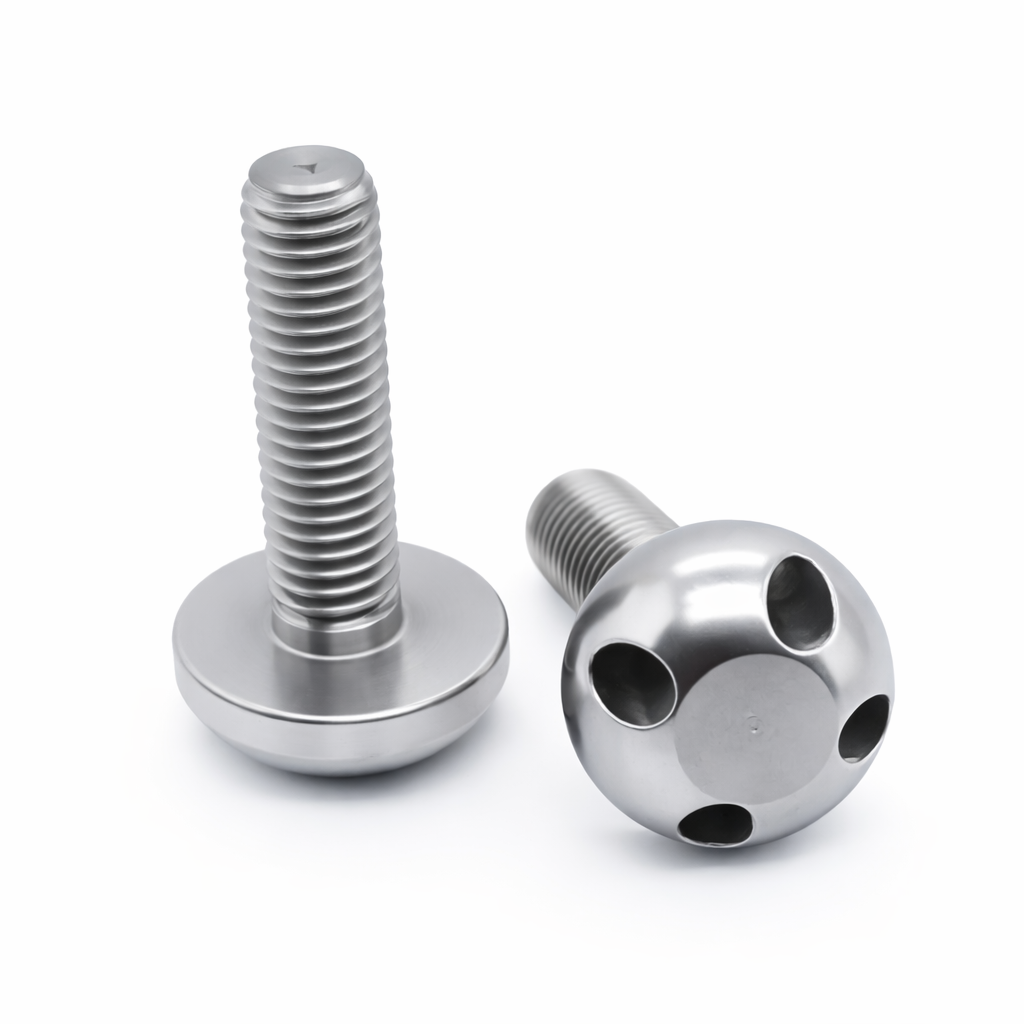 4-Hole Anti-Theft Tamperproof Security Bolts M6-M8