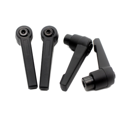 Machine Handle Adjustable Clamping Lever - Black - Female