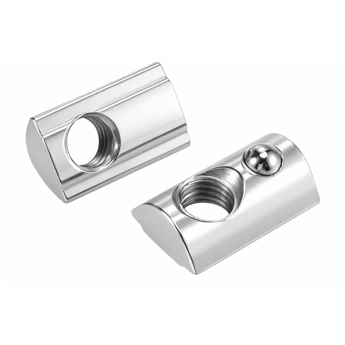 T-nut Spring/Swivel/Roll-in Ball