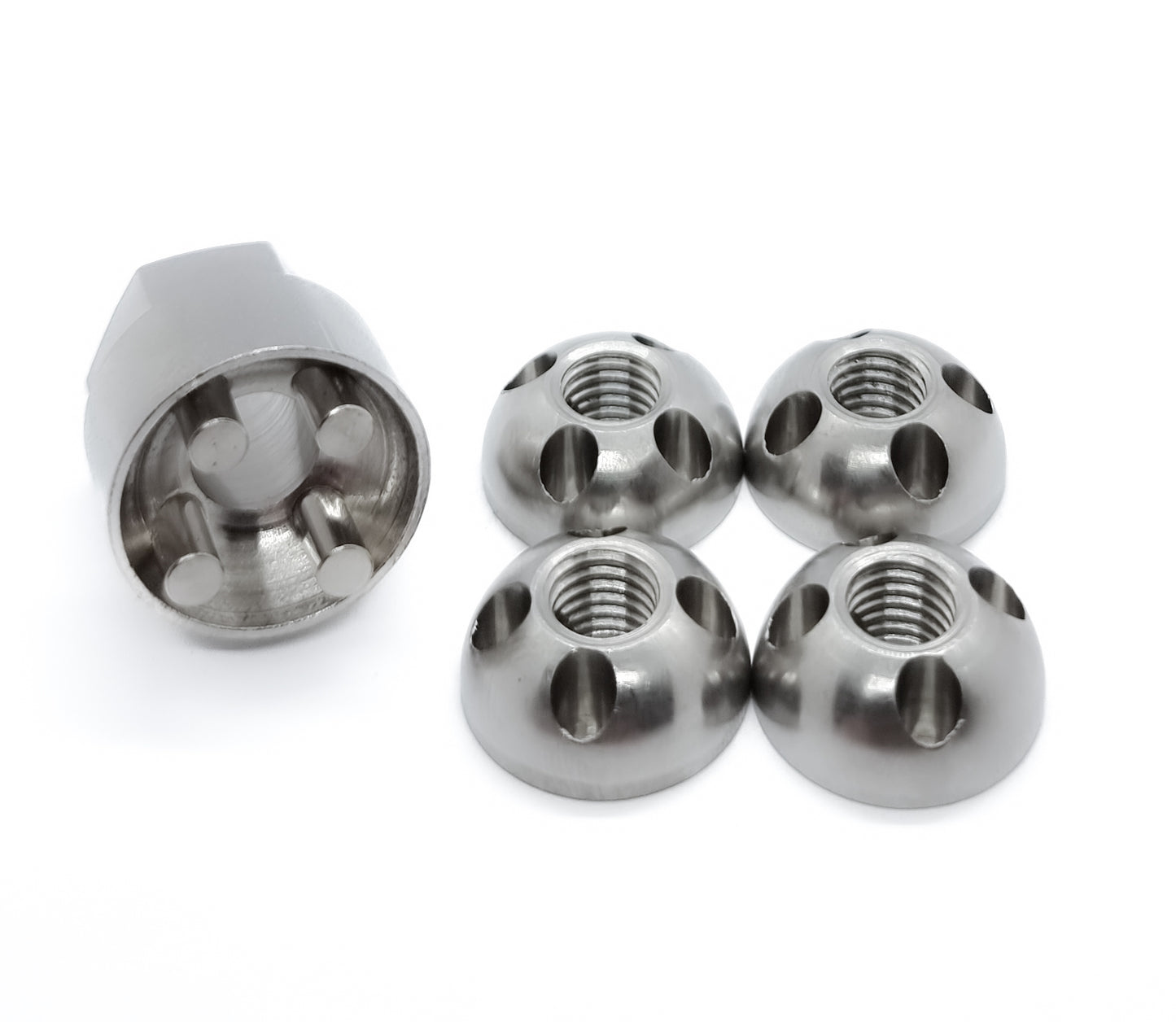 4-Hole Anti-Theft Tamperproof Security Nuts M6-M12