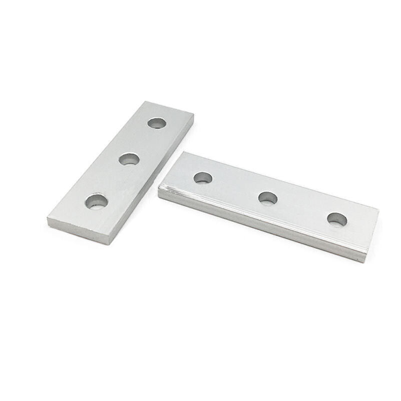 2 & 3 Hole End Plate - Joining Brackets Aluminium Extrusion Profile | End Plate