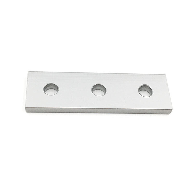 2 & 3 Hole End Plate - Joining Brackets Aluminium Extrusion Profile | End Plate