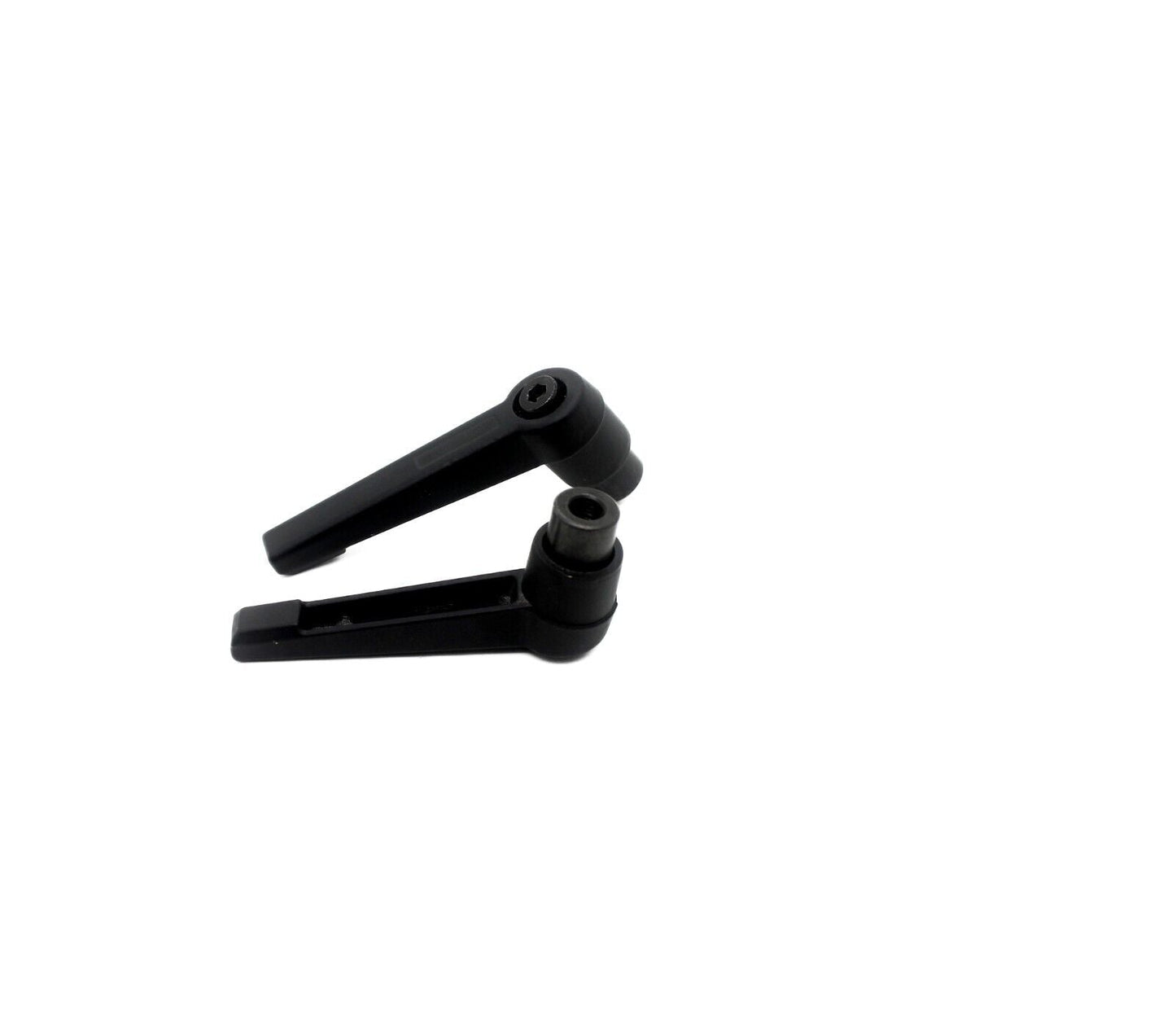 Machine Handle Adjustable Clamping Lever - Black- Male M4-M16 | 25-70mm