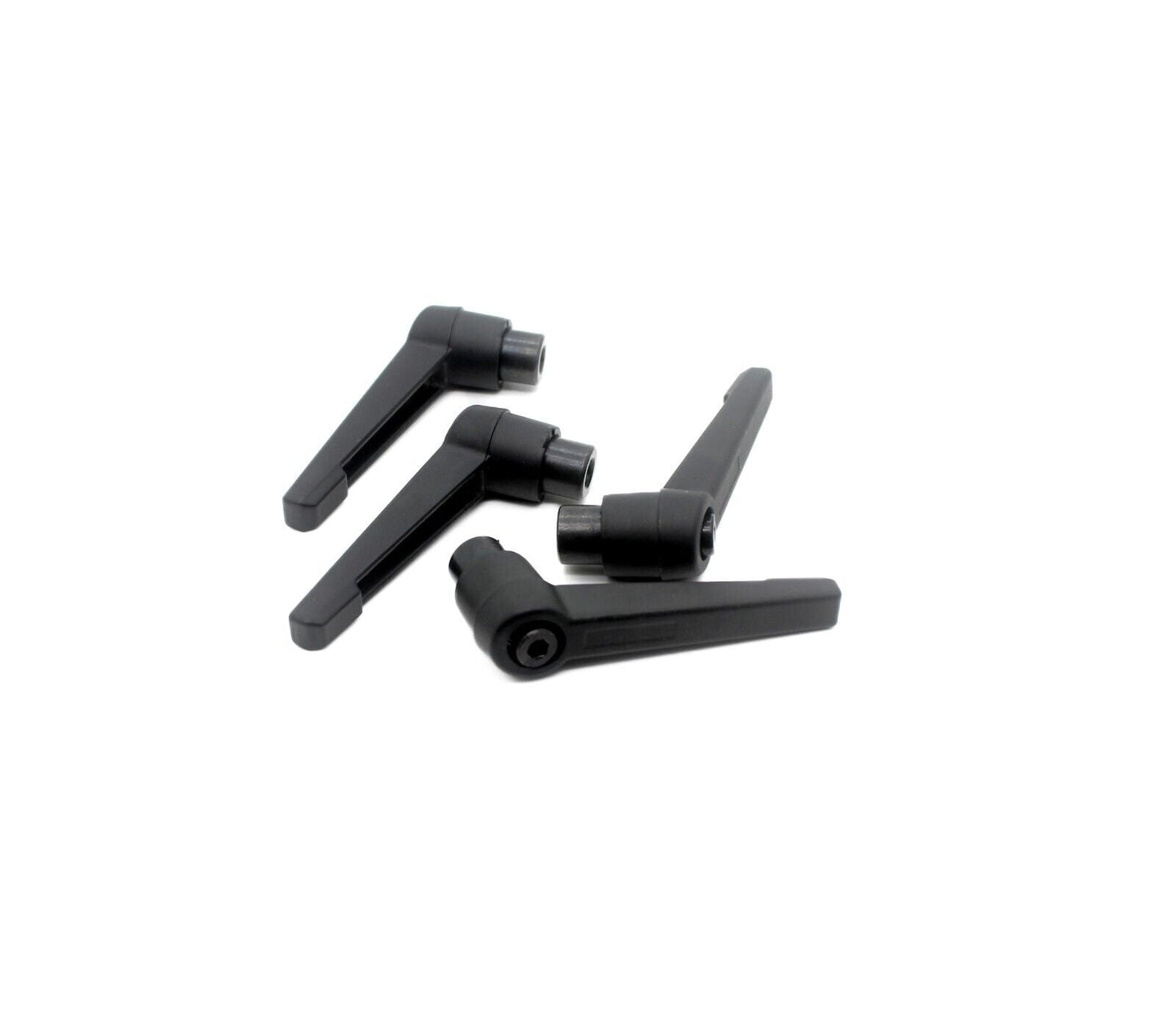 Machine Handle Adjustable Clamping Lever - Black - Female M4-M16