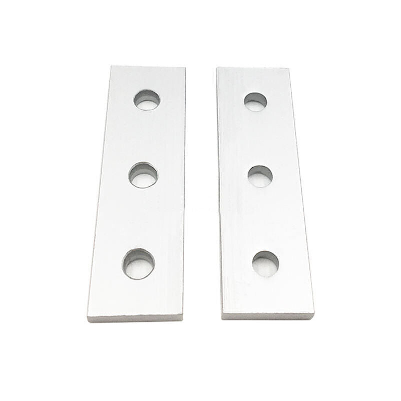 2 & 3 Hole End Plate - Joining Brackets Aluminium Extrusion Profile | End Plate