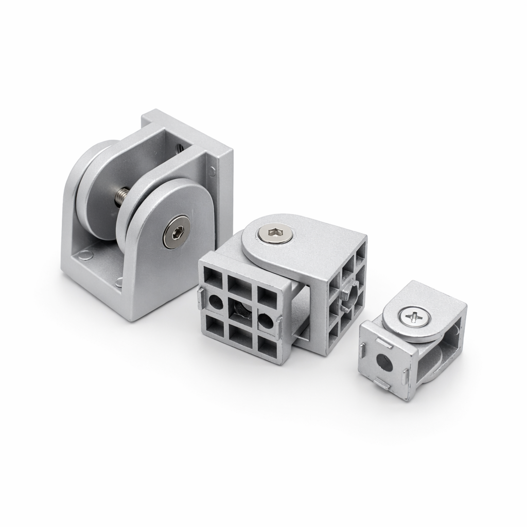 Flexible Corner Angle Bracket Pivot Joint