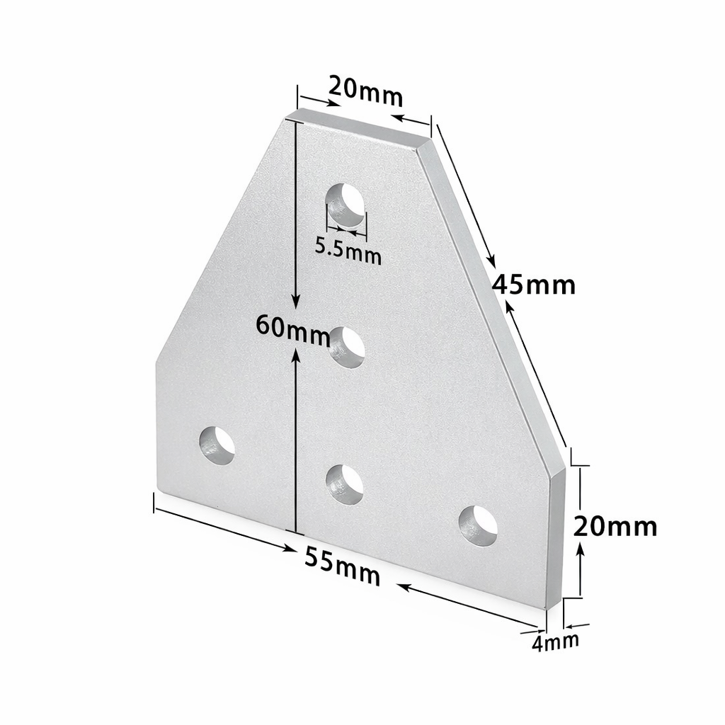 Joining Brackets Aluminium Extrusion Profile