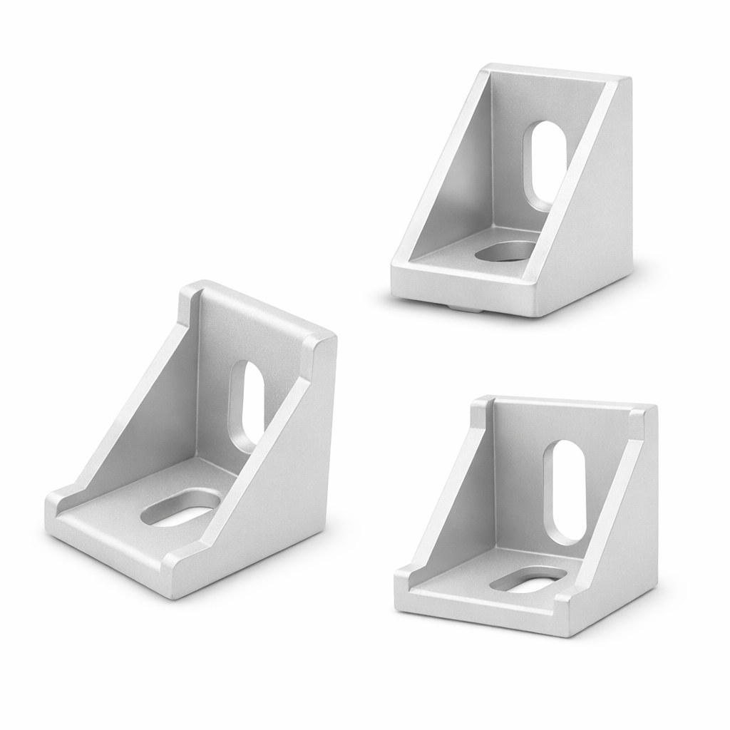 Aluminium Profile L Corner Joint 90 Degree Right Angle Bracket 20/30/40 Series