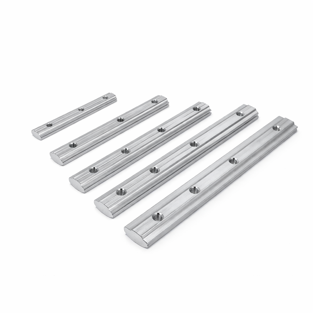 180 Degree Aluminium Extrusion Profile Straight Joint | Inside Connector T-Slot