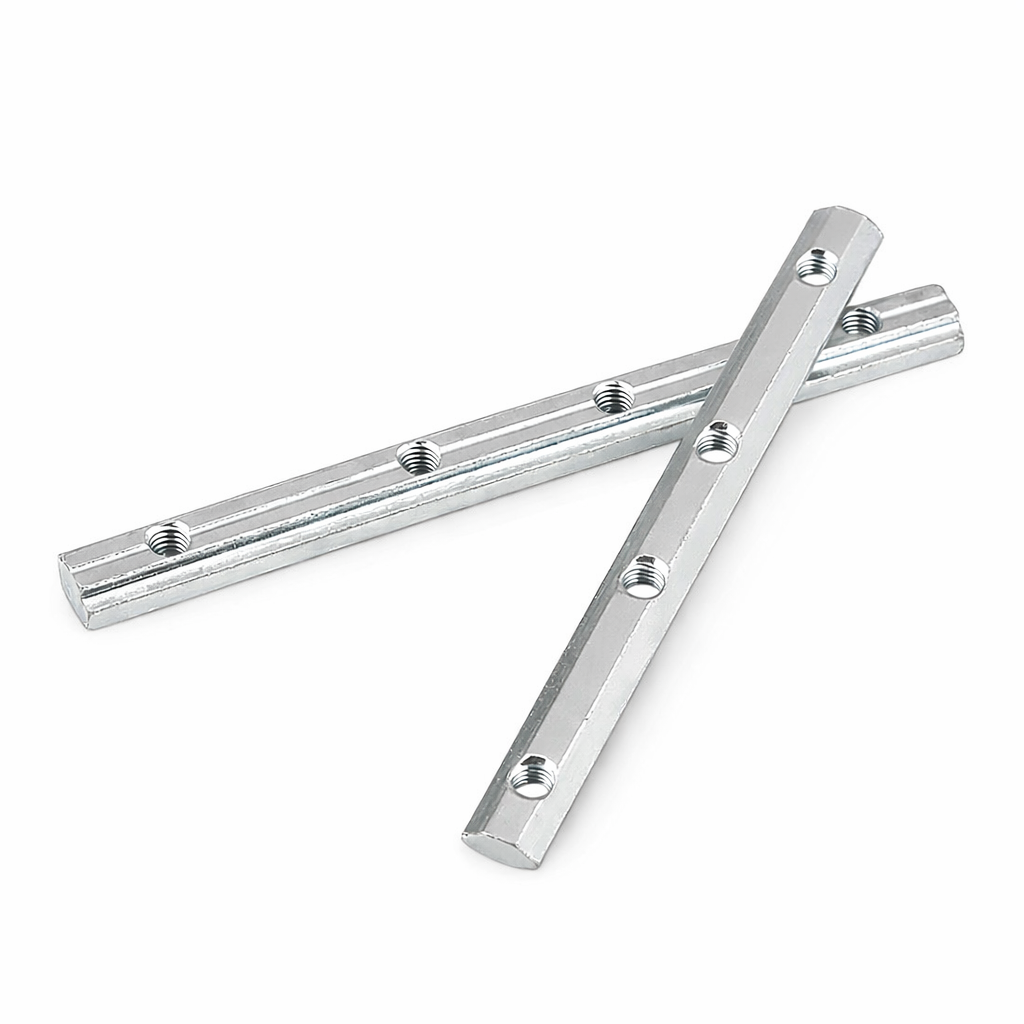 180 Degree Aluminium Extrusion Profile Straight Joint | Inside Connector T-Slot