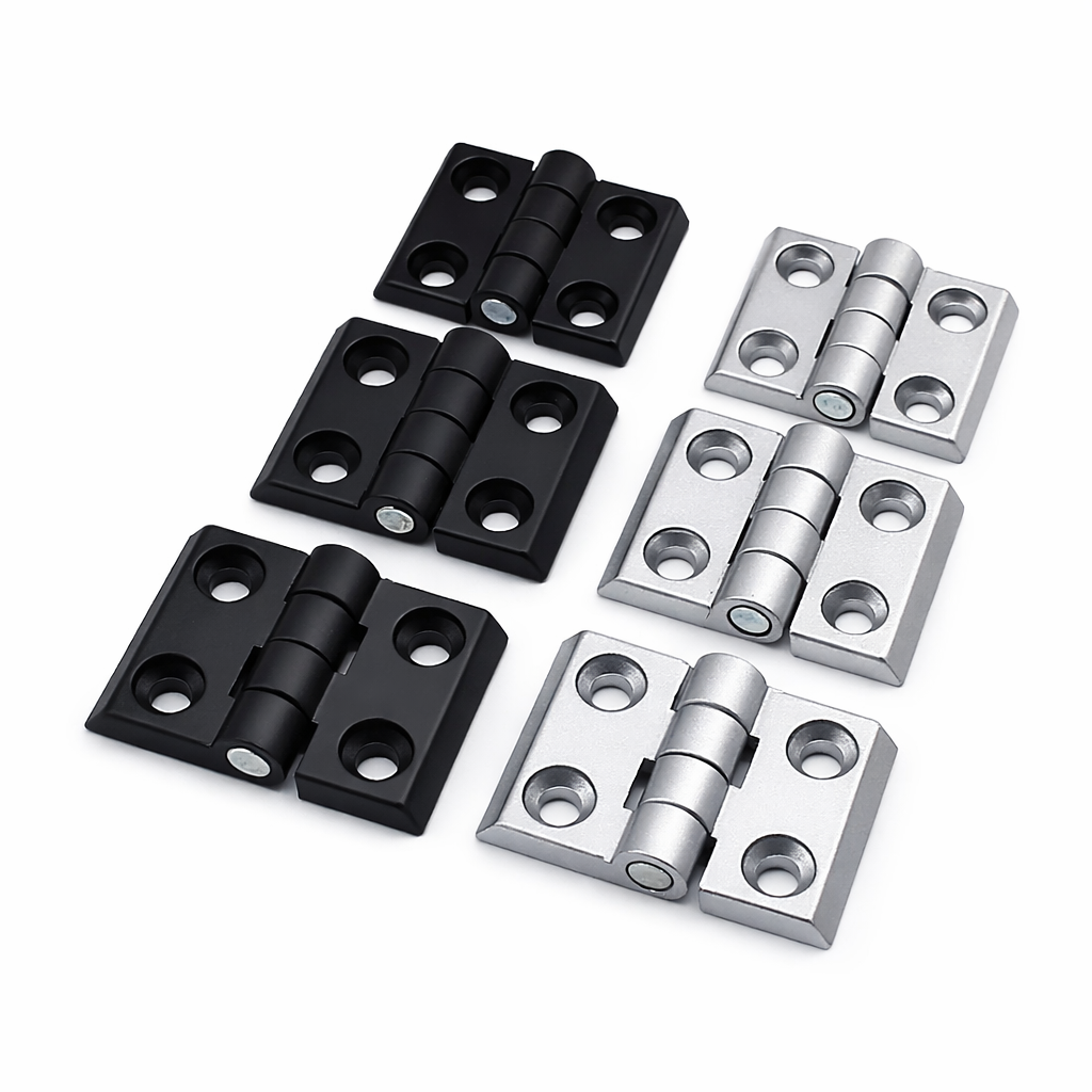 Door Hinges Cast Aluminium for Extrusion Profile 20/30/40 Series T-Slot V-Slot