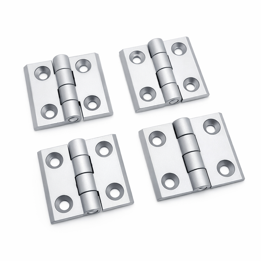 Door Hinges Cast Aluminium for Extrusion Profile 20/30/40 Series T-Slot V-Slot