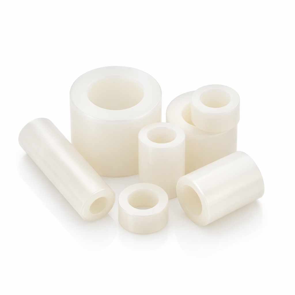 White Nylon Standoff Plastic Spacers Washers