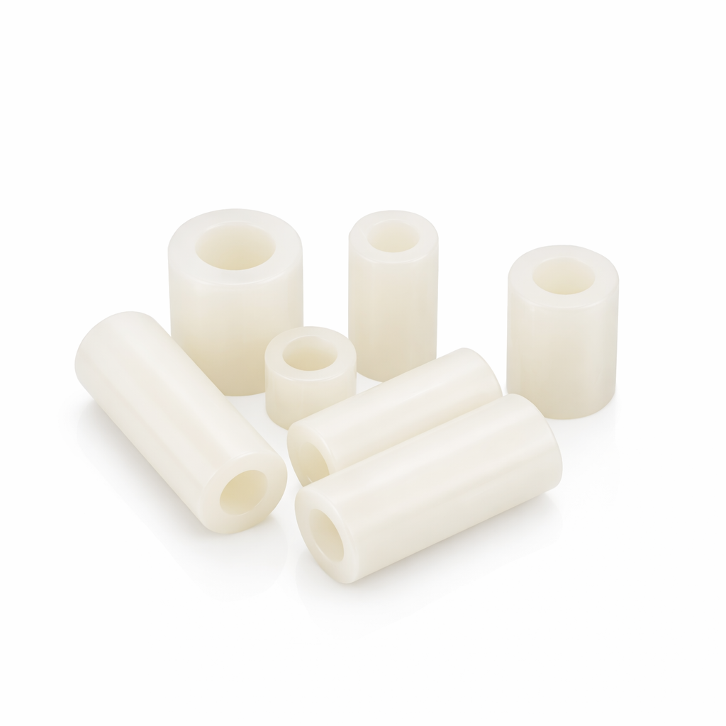 White Nylon Standoff Plastic Spacers Washers