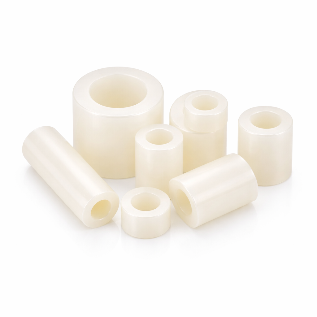 White Nylon Standoff Plastic Spacers Washers