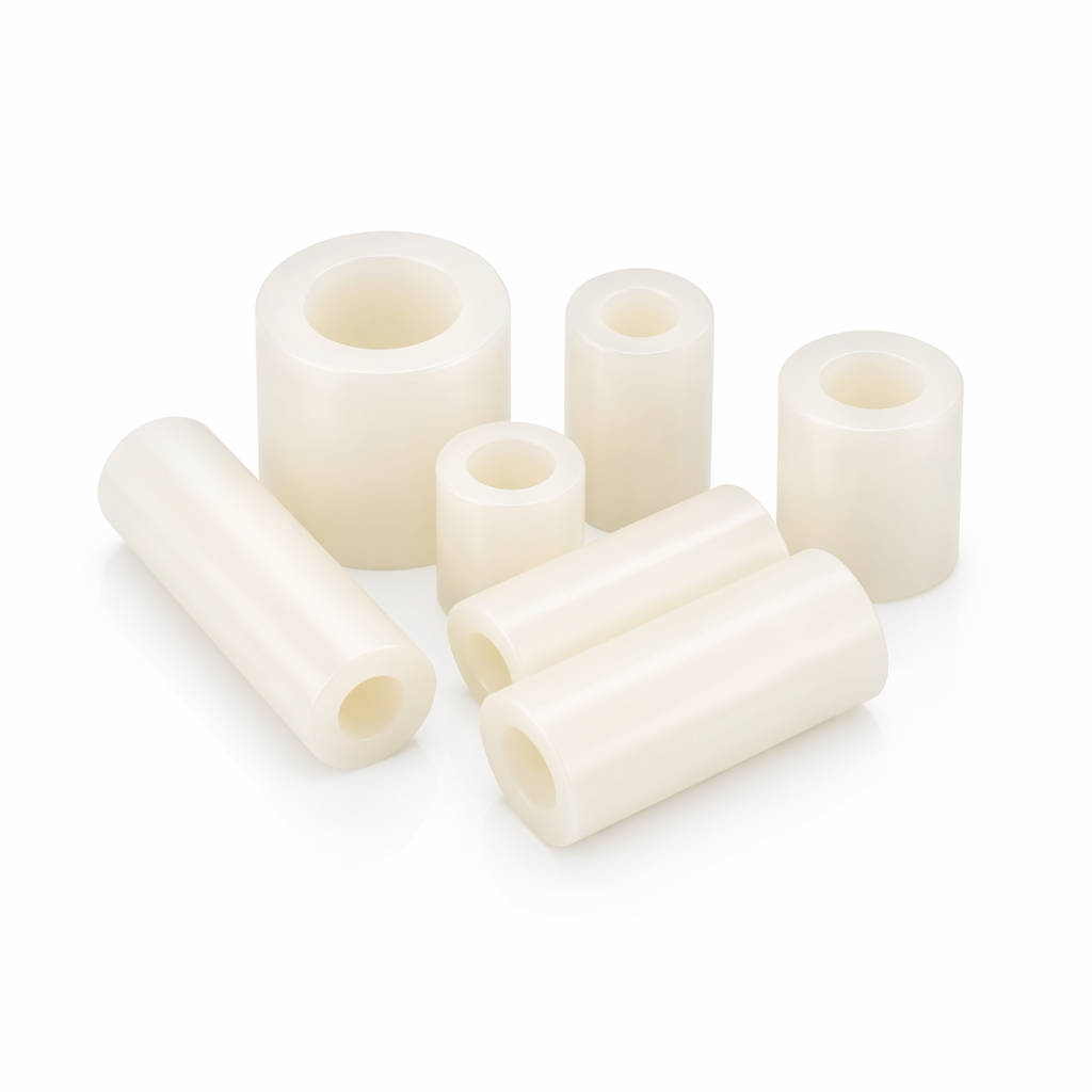 White Nylon Standoff Plastic Spacers Washers