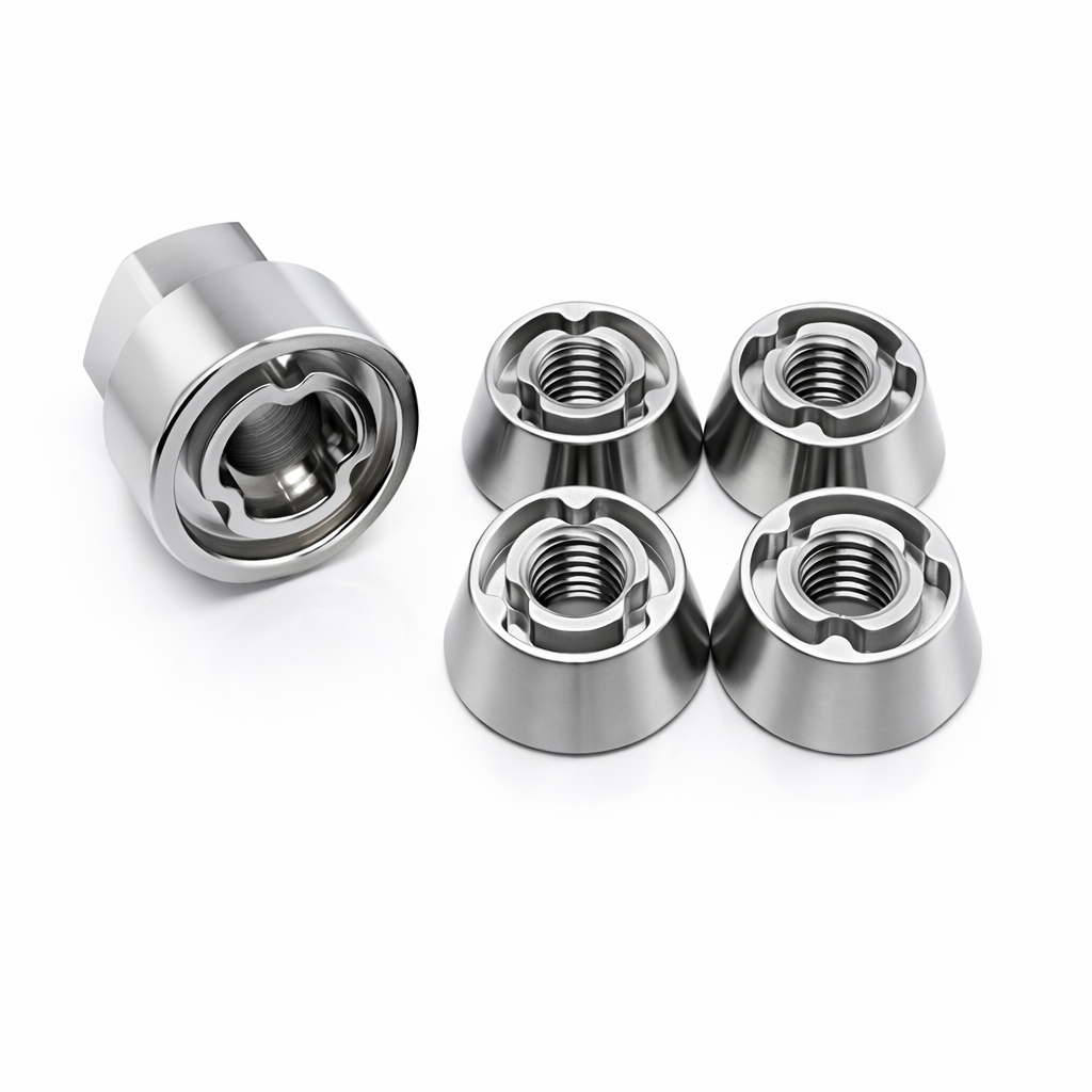 3-Point Anti-Theft Tamperproof Security Nuts M5-M8