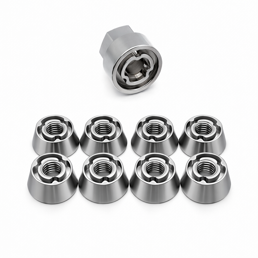 3-Point Anti-Theft Tamperproof Security Nuts M5-M8