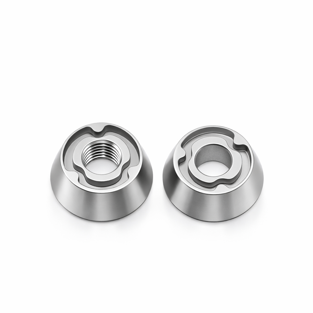 3-Point Anti-Theft Tamperproof Security Nuts M5-M8