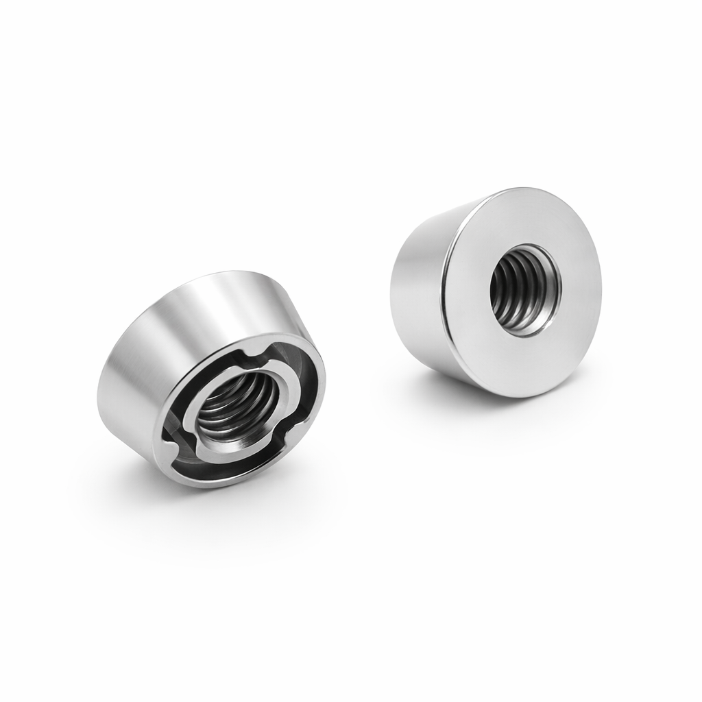 3-Point Anti-Theft Tamperproof Security Nuts M5-M8