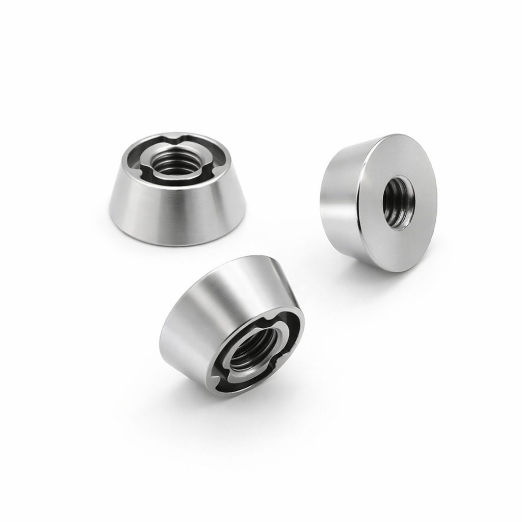 3-Point Anti-Theft Tamperproof Security Nuts M5-M8