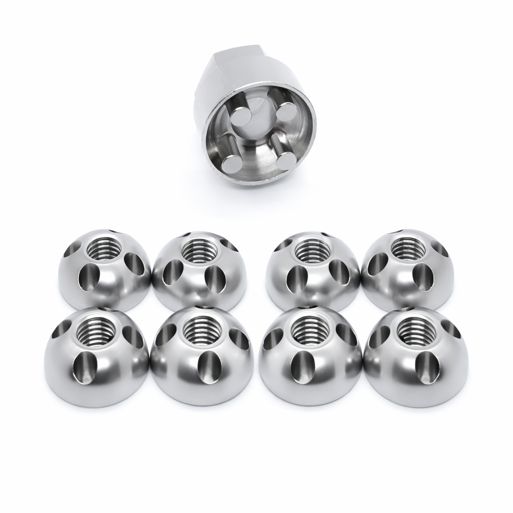 4 Hole Anti-Theft Tamperproof Security Nuts M6-M10