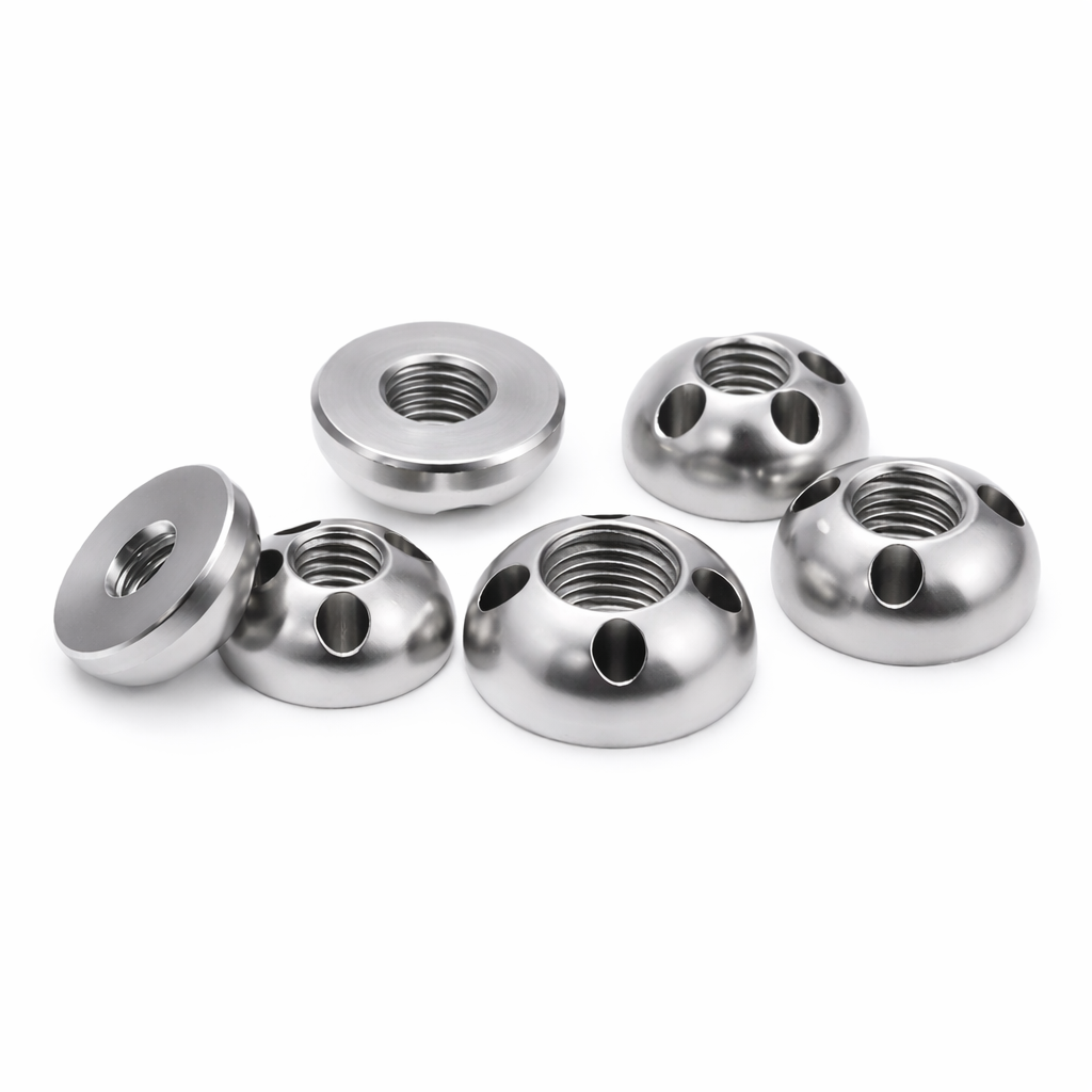 4 Hole Anti-Theft Tamperproof Security Nuts M6-M10