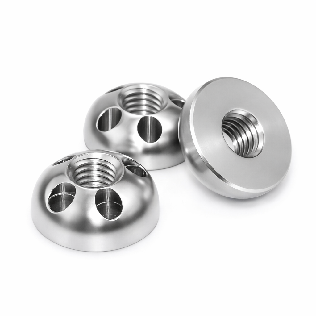4 Hole Anti-Theft Tamperproof Security Nuts M6-M10