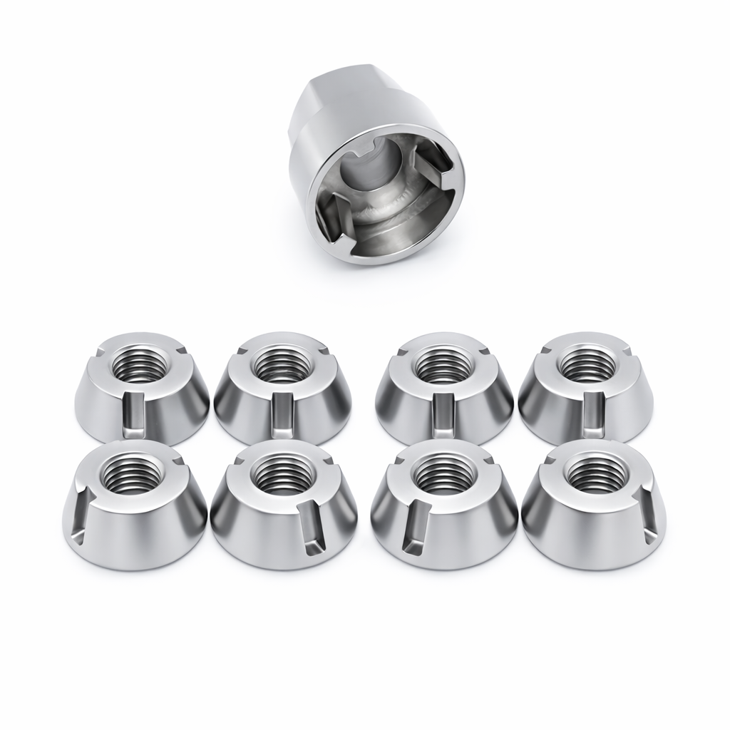Trident Anti-Theft Tamperproof Security Nuts M6-M8