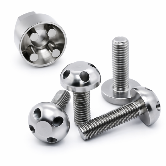 4-Hole Anti-Theft Tamperproof Security Bolts M6-M8