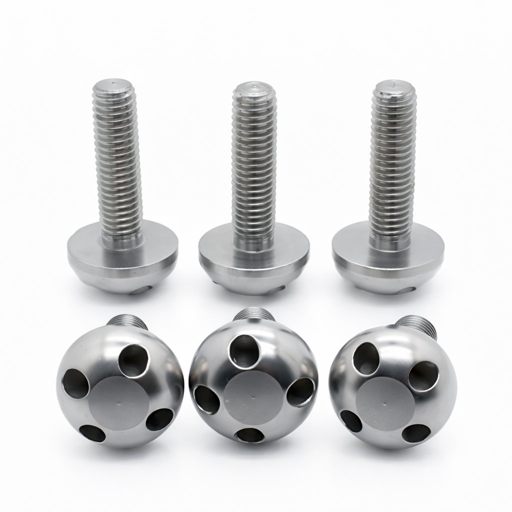 4-Hole Anti-Theft Tamperproof Security Bolts M6-M8