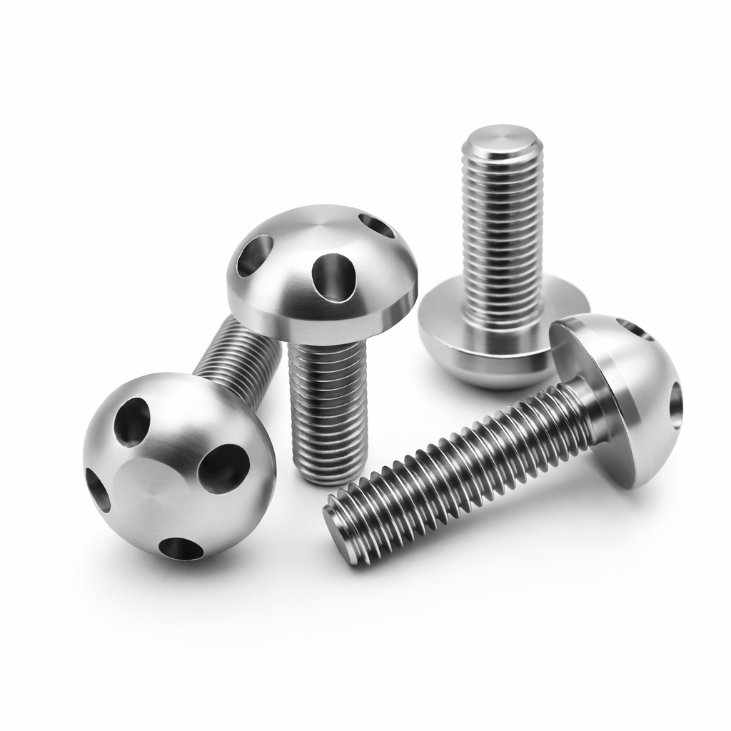 4-Hole Anti-Theft Tamperproof Security Bolts M6-M8