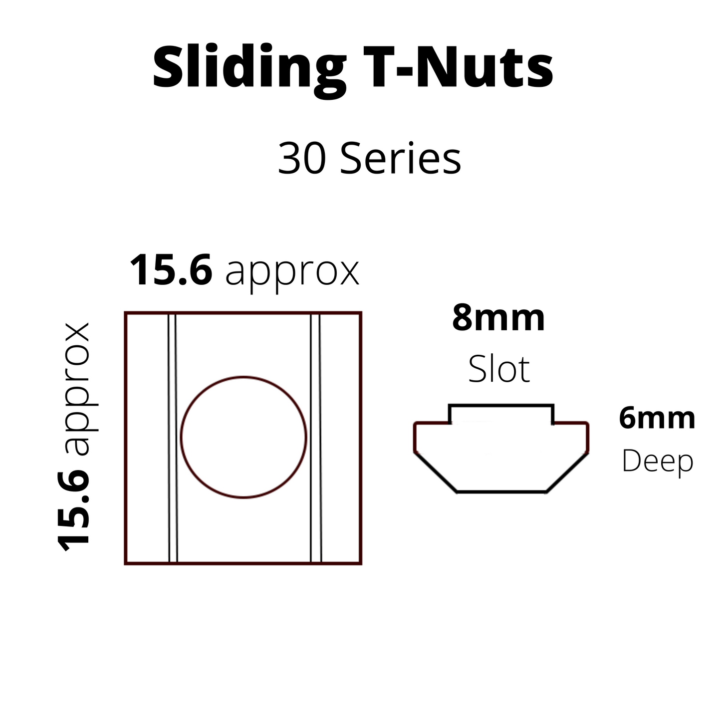 Sliding T-nuts