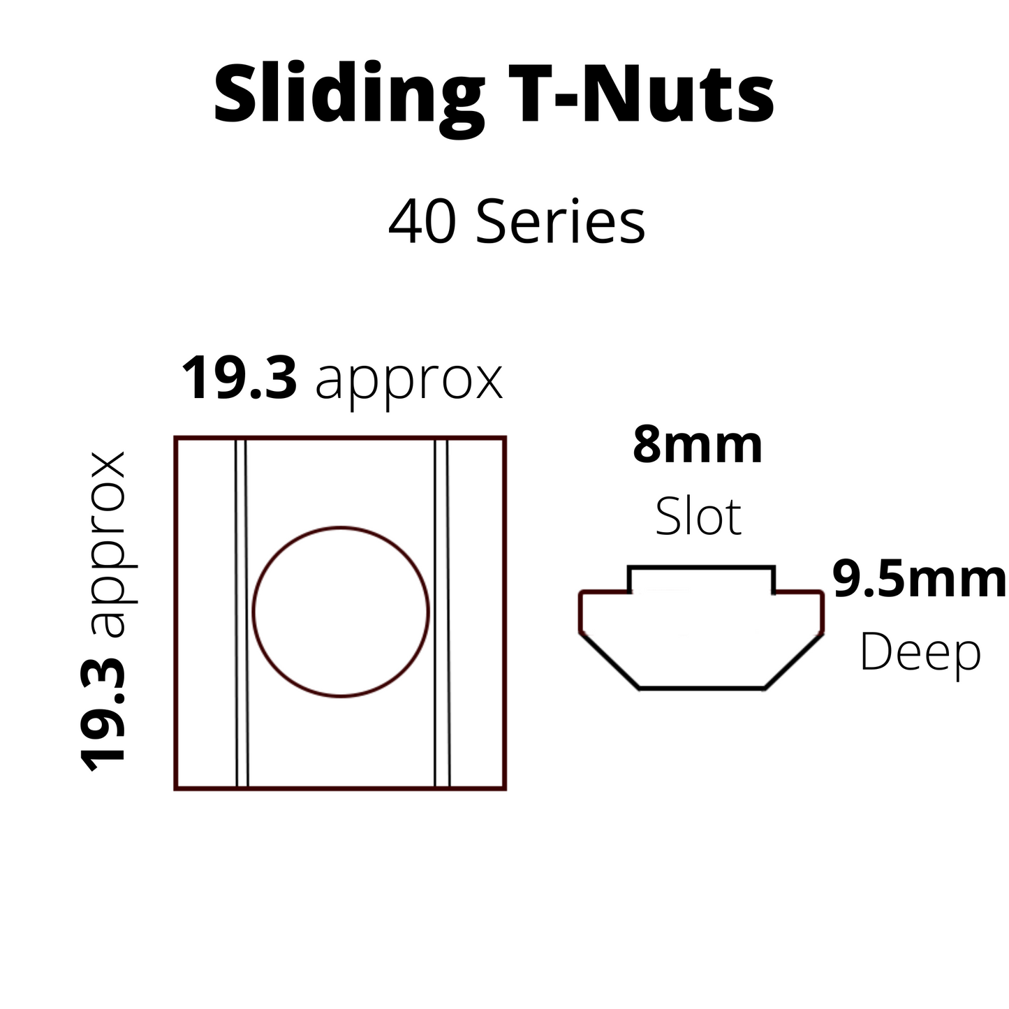 Sliding T-nuts