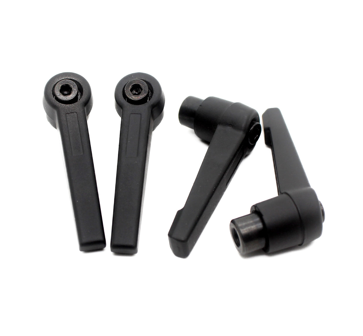 Machine Handle Adjustable Clamping Lever - Black - Female M4-M16