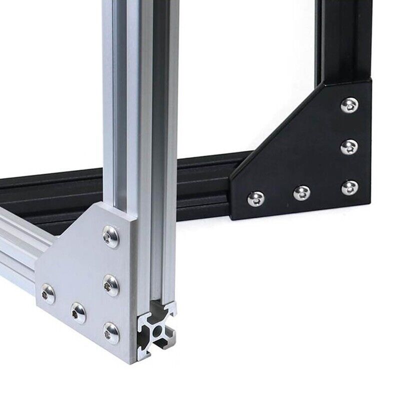 5 Hole Corner Joining Plate 90 Degree Angle Bracket - Aluminum Profile 20 Series