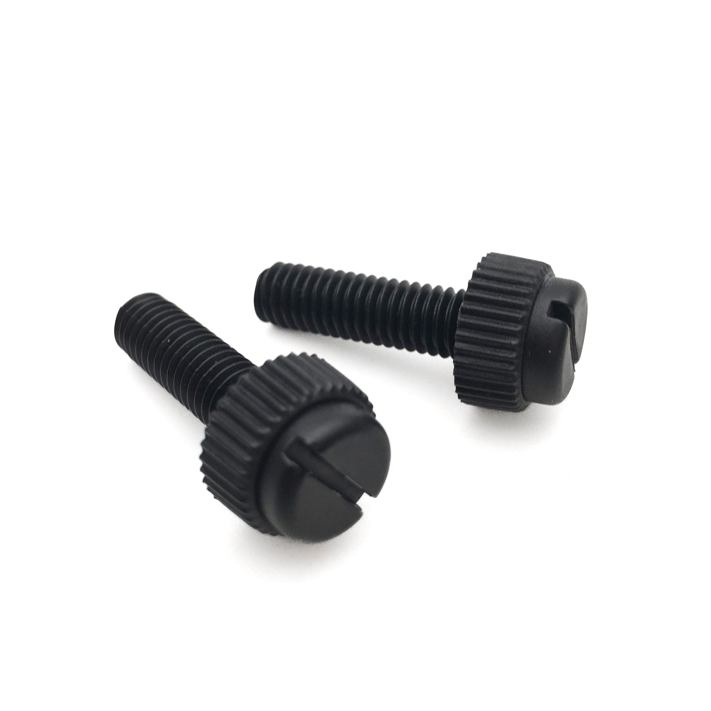 Black Nylon Knurled Thumb Screws M6 8-40mm