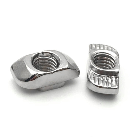 Drop In/Hammer T-nut 45 Series M4-M8