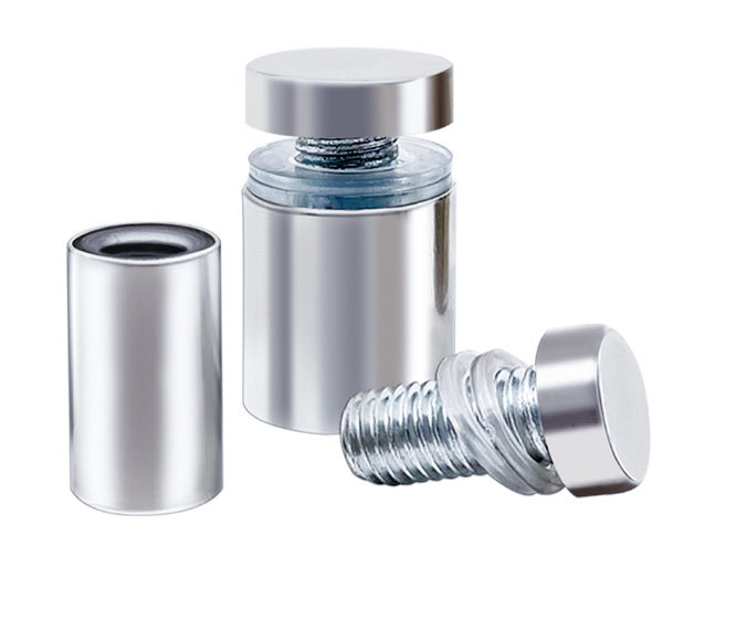 Stainless Steel Standoff Fixings | Bolts | Mount | Stand Off  - 25mm Diameter