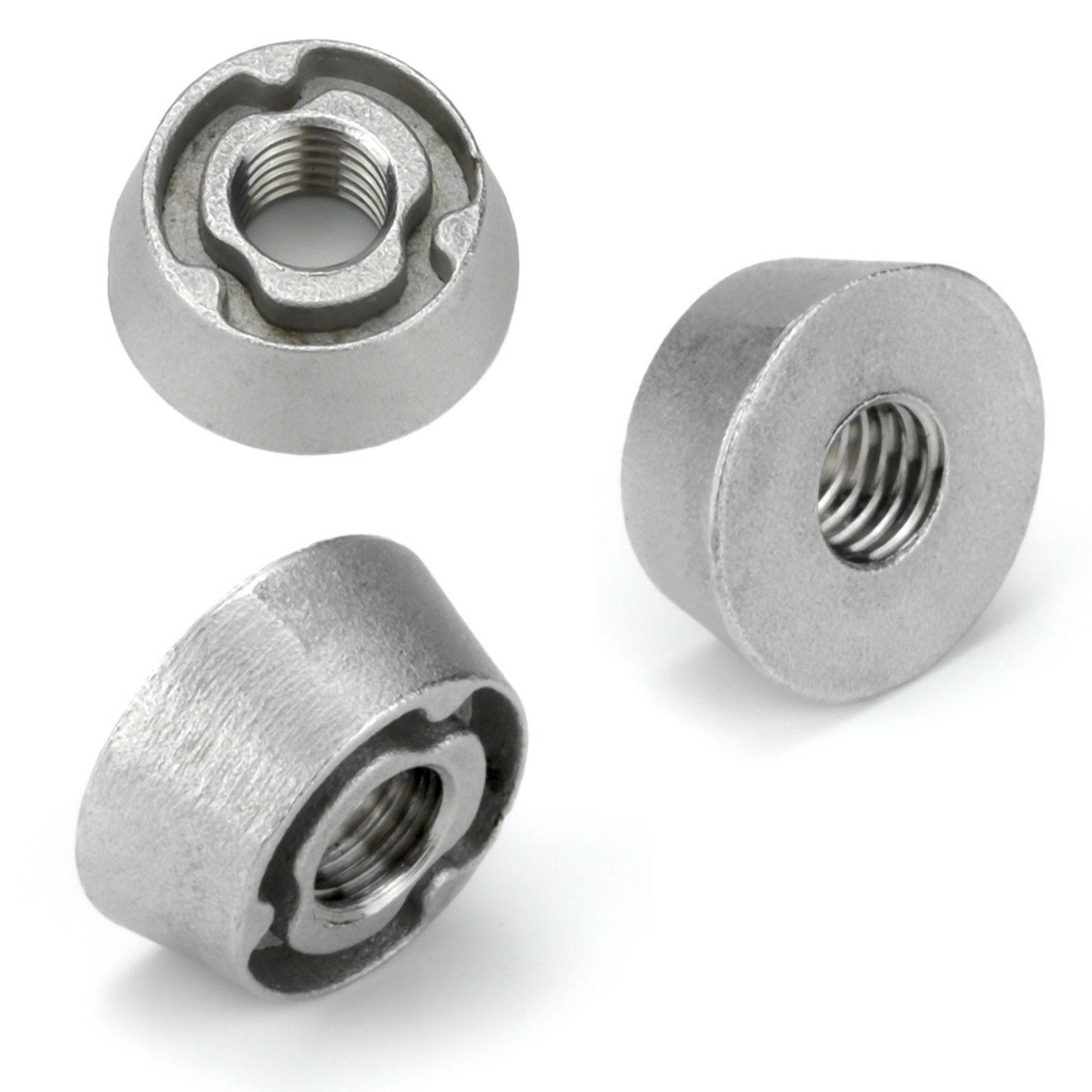 3-Point Anti-Theft Tamperproof Security Nuts M5-M8